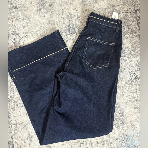 Commense Dark Indigo Flare Jeans - Picture 7 of 8